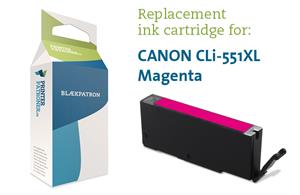 Magenta Blækpatron 551Mxl - Canon Cli-551Mxl - 11Ml